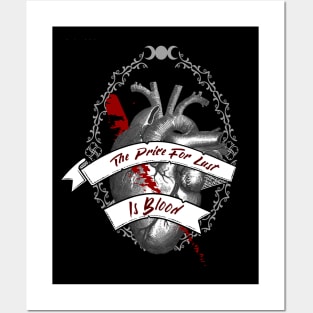 The price For Lust Is Blood / Wicca Godness Posters and Art